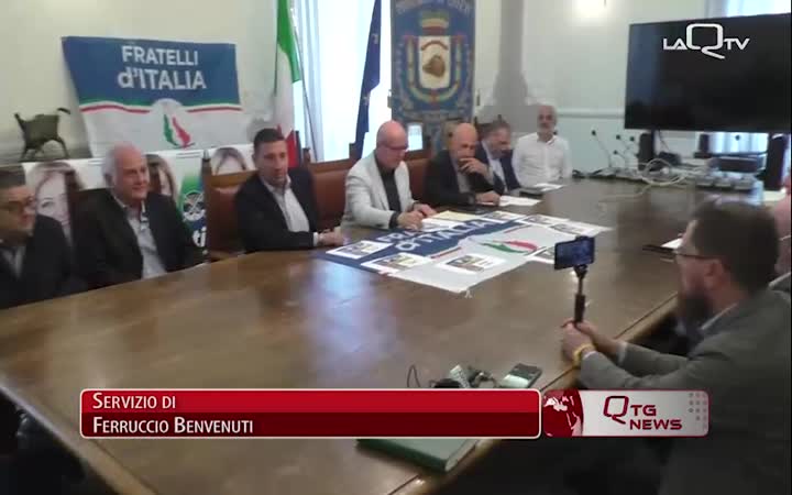 TAVANI OTTIMO RISULTATO NEL CHIETINO FRATELLI D'ITALIA ORA CAMBI LA LEGGE ELETTORALE