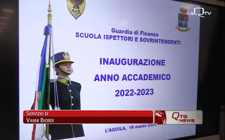 GUARDIA DI FINANZA:  INAUGURAZIONE ANNO ACCADEMICO SCUOLA ISPETTORI
