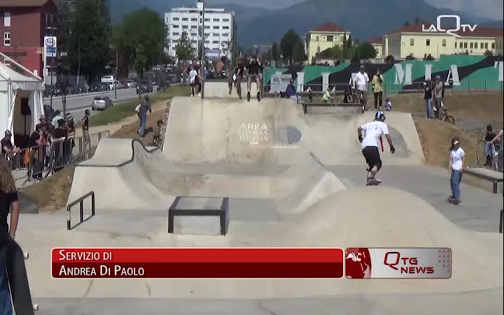 L'AQUILA, DOMENICA DI SPORT CON IL CAMPIONATO REGIONALE DI SKATEBOARD 