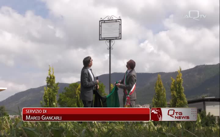 INTITOLATO UN GIARDINO A SANT'ANTONIO AL GIUSTO TRA LE NAZIONI MARIO DE NARDIS 
