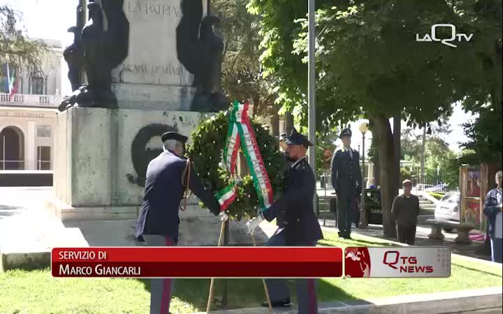 FESTA DEL 2 GIUGNO: CONSEGNATE LE ONORIFICENZE IL QUESTORE DE SIMONE 