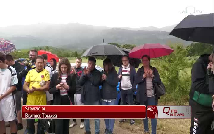 A MONTICCHIO LA COMUNITÀ INTITOLA LA NUOVA TRIBUNA A GABRIELE COCCIOLONE