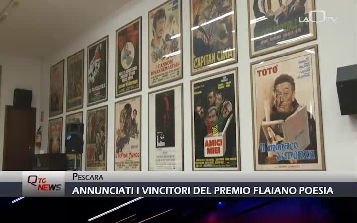 ANNUNCIATI VINCITORI DEL PREMIO FLAIANO POESIA