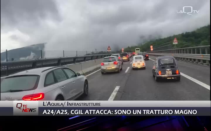 A24/A25, CGIL ALL'ATTACCO: È UN TRATTURO MAGNO