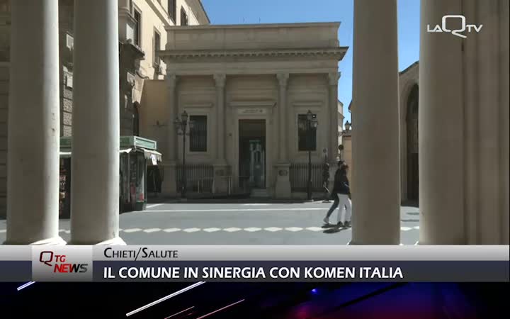 CHIETI/SALUTE: IL COMUNE IN SINERGIA CON KOMEN ITALIA