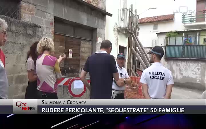 SULMONA, RUDERE PERICOLANTE, 