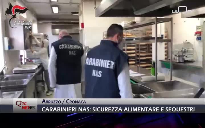 CARABINIERI NAS: SICUREZZA ALIMENTARE, SEQUESTRI IN TUTTA LA REGIONE