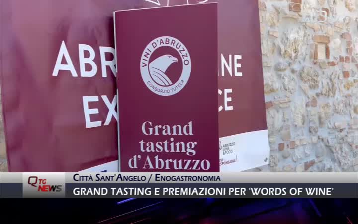 GRAND TASTING E PREMIAZIONI PER 'WORDS OF WINE'
