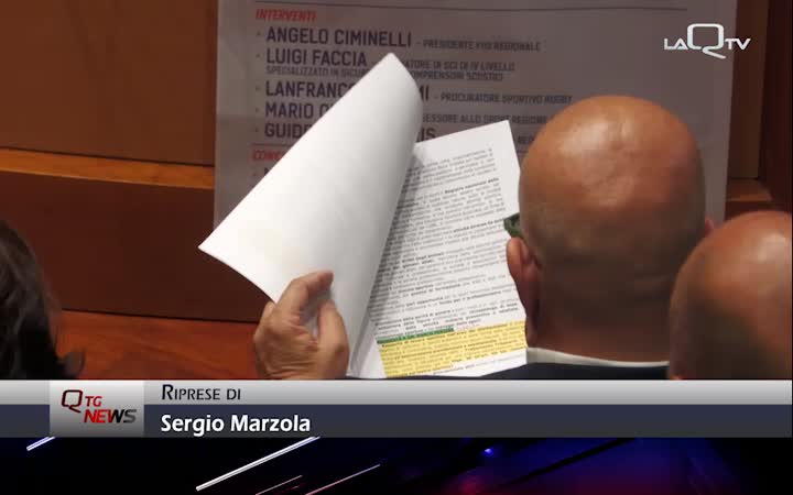 CONVEGNO SULLA NUOVA LEGGE PER LO SPORT