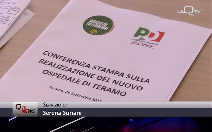TERAMO, NUOVO OSPEDALE: IL CENTRO SINISTRA INVITA MARSILIO A TROVARE I FONDI MANCANTI
