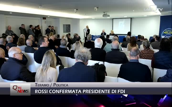 TERAMO, MARILENA ROSSI CONFERMATA PRESIDENTE DI FRATELLI D'ITALIA