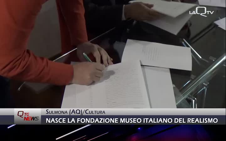 SULMONA (AQ). NASCE LA FONDAZIONE MUSEO ITALIANO DEL REALISMO