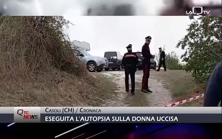 ESEGUITA L'AUTOPSIA SULLA DONNA UCCISA