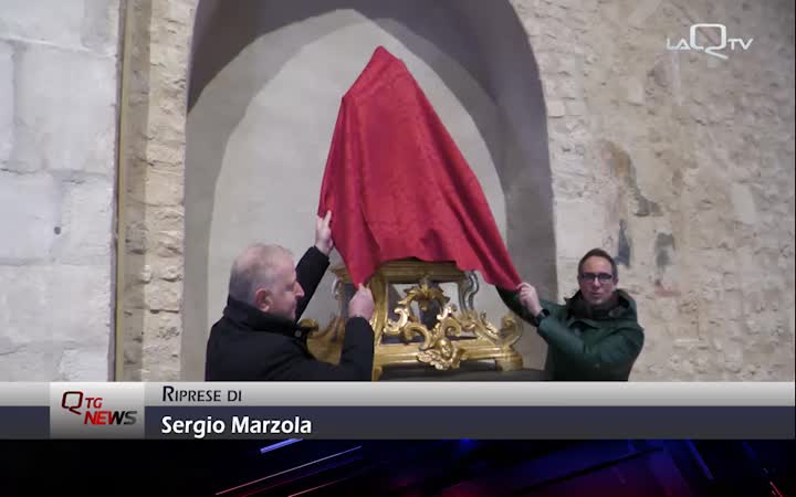 CELESTINO V: IL BUSTO LIGNEO TORNA A CASA, NELLA BASILICA DI COLLEMAGGIO
