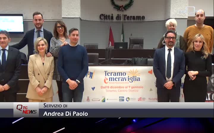 Presentato il Natale teramano 2023