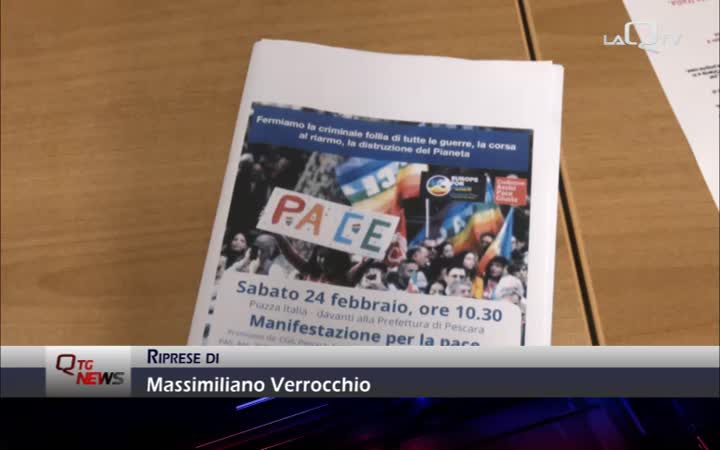 Insieme per la pace, sabato la manifestazione a Pescara