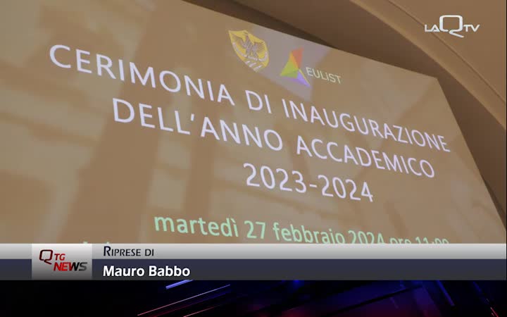 Inaugurato il nuovo Anno Accademico all'Università dell'Aquila alla presenza del Ministro Schillaci
