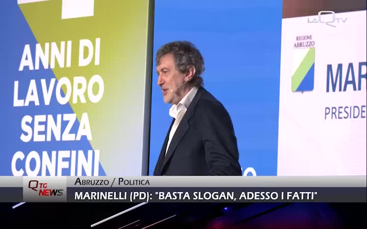 Le ferite della campagna elettorale: per Marinelli (PD) l'Abruzzo attende risposte 