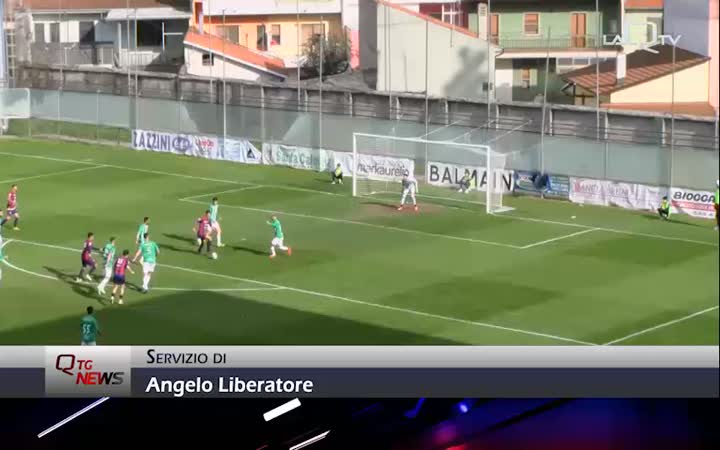 Un gol di Costa Ferreira manda in estasi L'Aquila