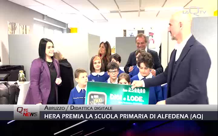Hera premia la scuola primaria di Alfedena (AQ)