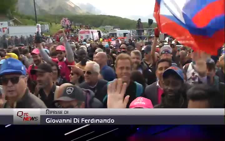 Giro d’Italia con tappa a Prati di Tivo, grande festa
