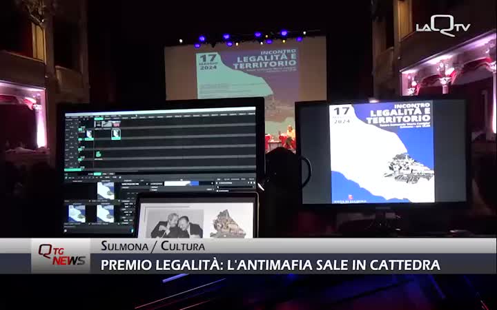 Premio Legalità: a Sulmona la procura nazionale antimafia
