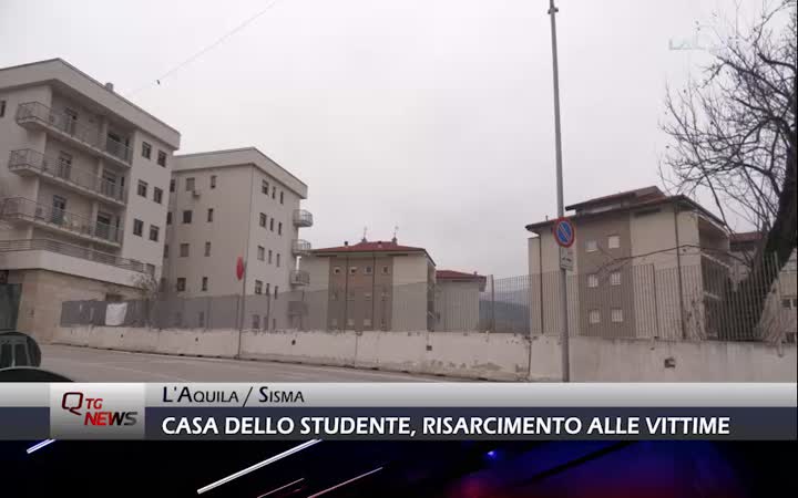 Casa dello studente: la Regione rifonderà 2 milioni a 5 famiglie delle vittime 