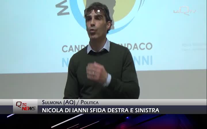 Elezioni Sulmona, Nicola Di Ianni sfida destra e sinistra con la sua lista 