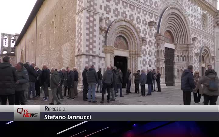 L'Aquila: a Collemaggio il primo raduno nazionale di agenti di custodia in pensione