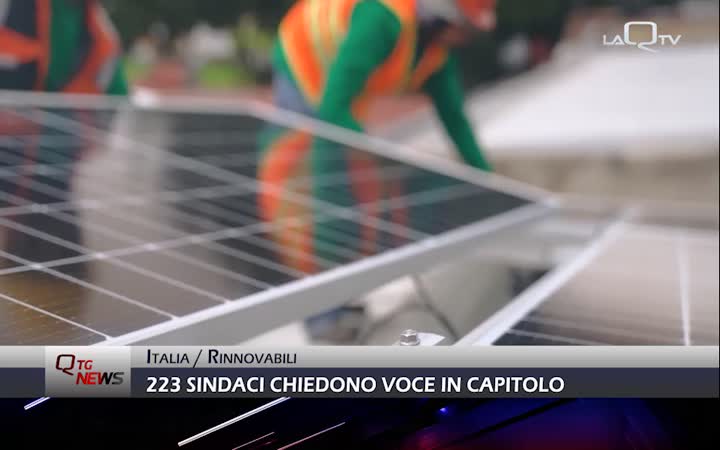 Rinnovabili: 223 sindaci chiedono maggiore voce in capitolo