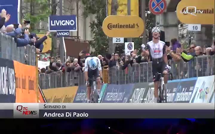 Isola del Gran Sasso (TE) si chiude il Giro d'Abruzzo 2025