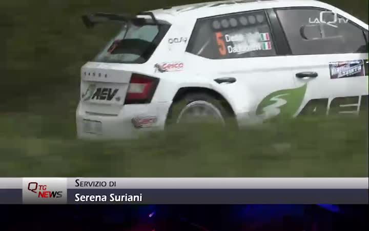 Il pilota teramano Dedo vince il rally Bianco Azzurro a San Marino