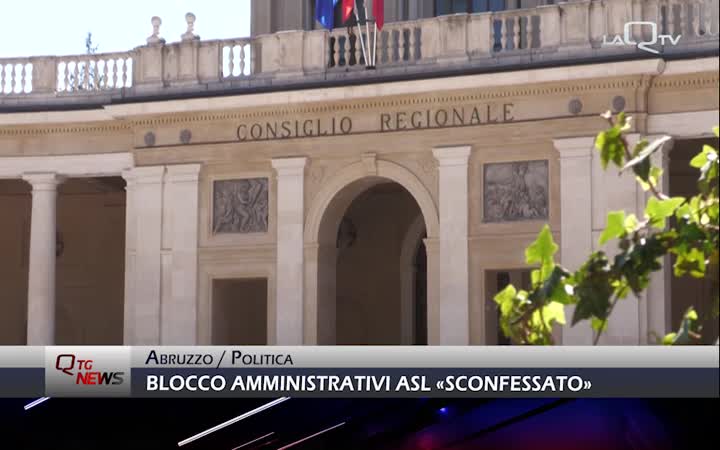 Abruzzo, opposizione all'attacco: «Blocco amministrativi Asl sconfessato»