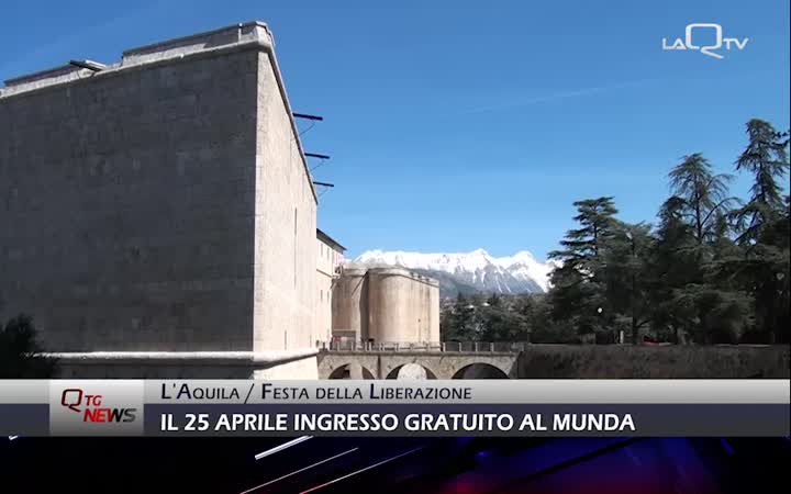 Il 25 aprile ingresso gratuito al Munda con visite guidate anche ad Amiternum