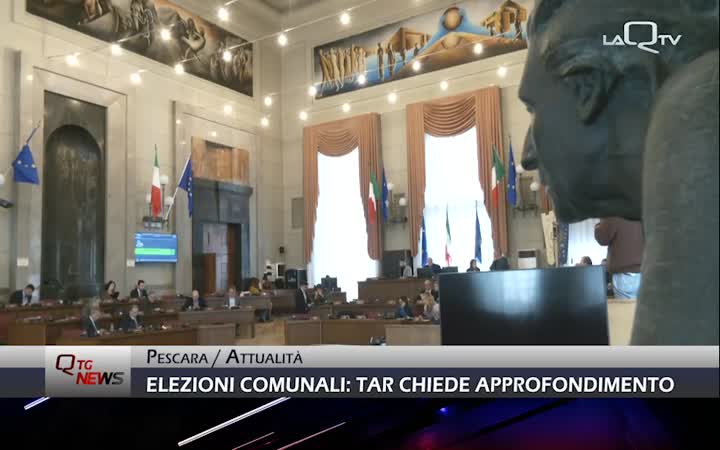 Pescara, elezioni comunali: il Tar chiede supplemento istruttorio