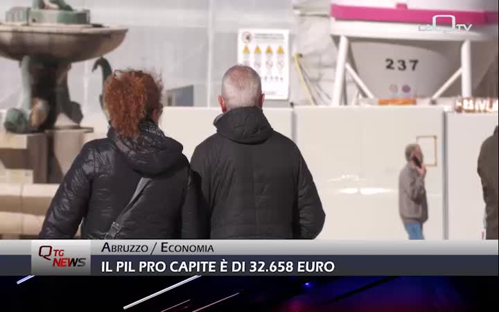 Il PIL pro capite in Abruzzo è di 32.658 euro