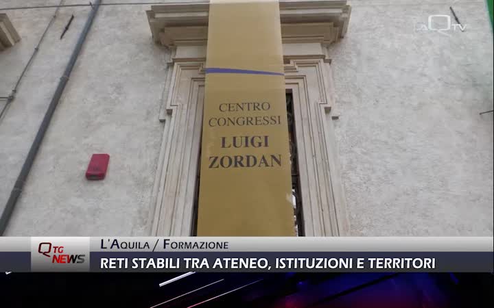Reti stabili tra ateneo, istituzioni e territorio: il convegno all'Univaq